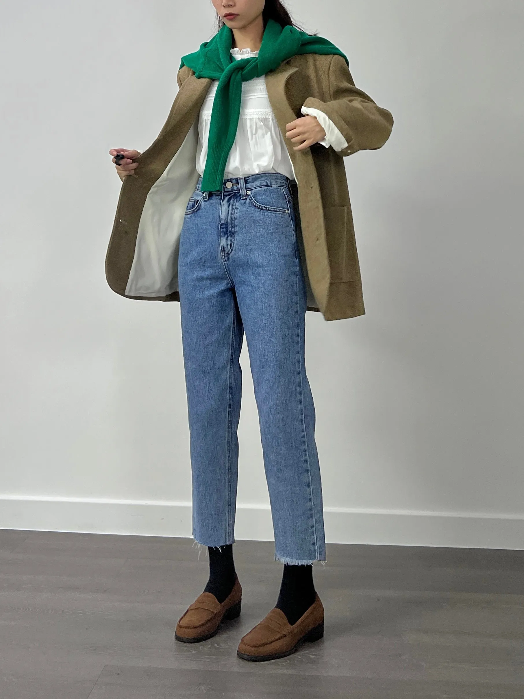 45 真皮（牛皮/羊皮）Penny Loafers
