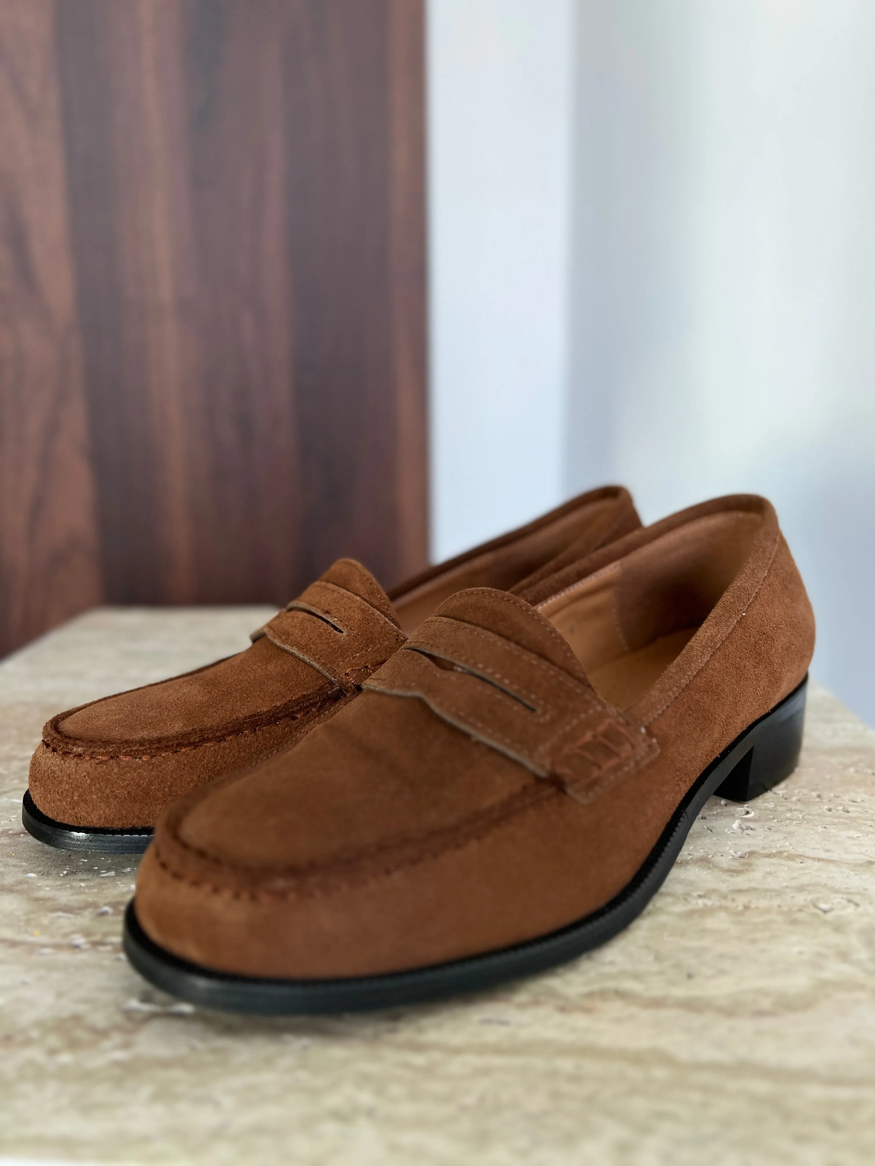 45 真皮（牛皮/羊皮）Penny Loafers