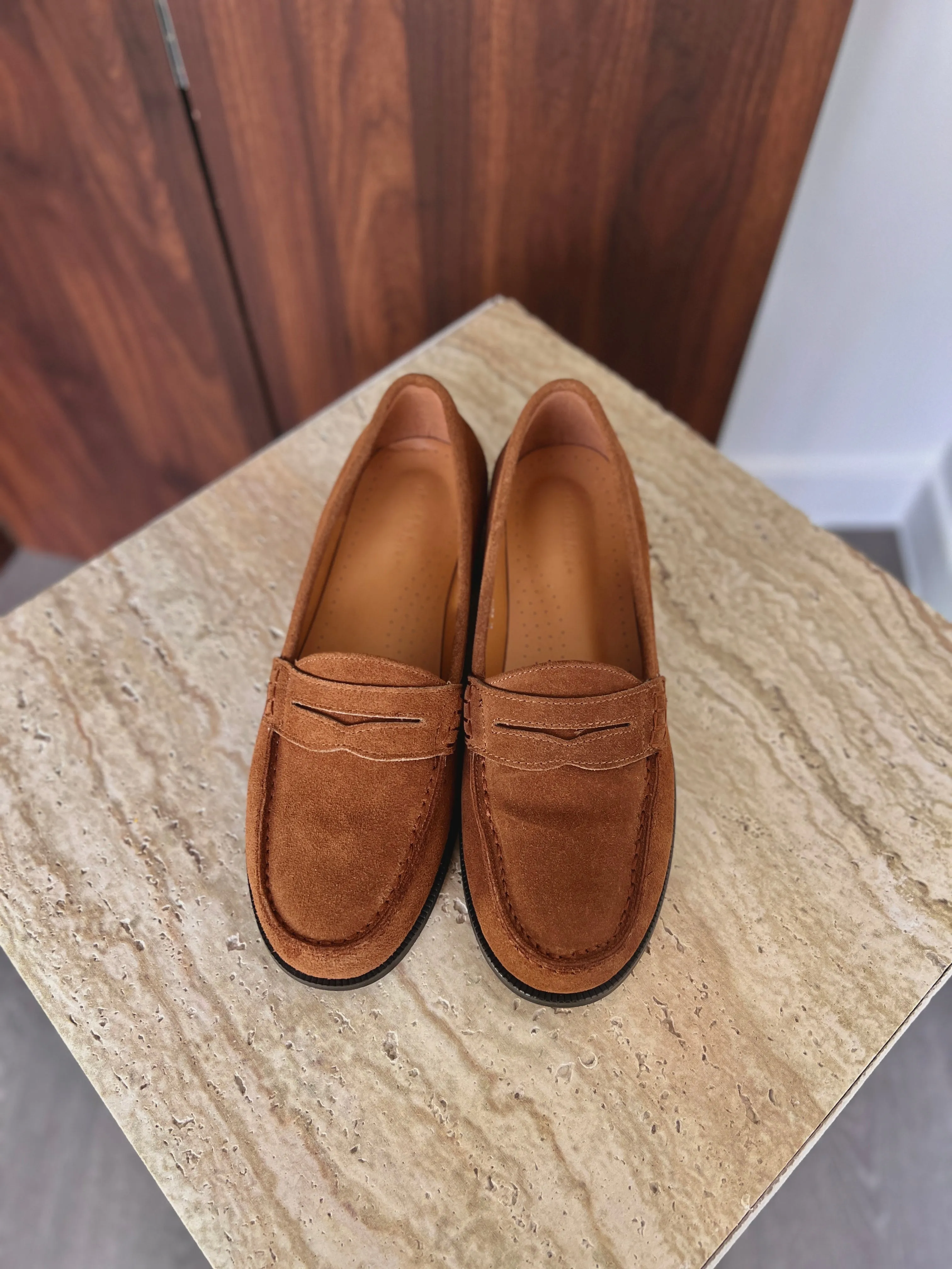 45 真皮（牛皮/羊皮）Penny Loafers