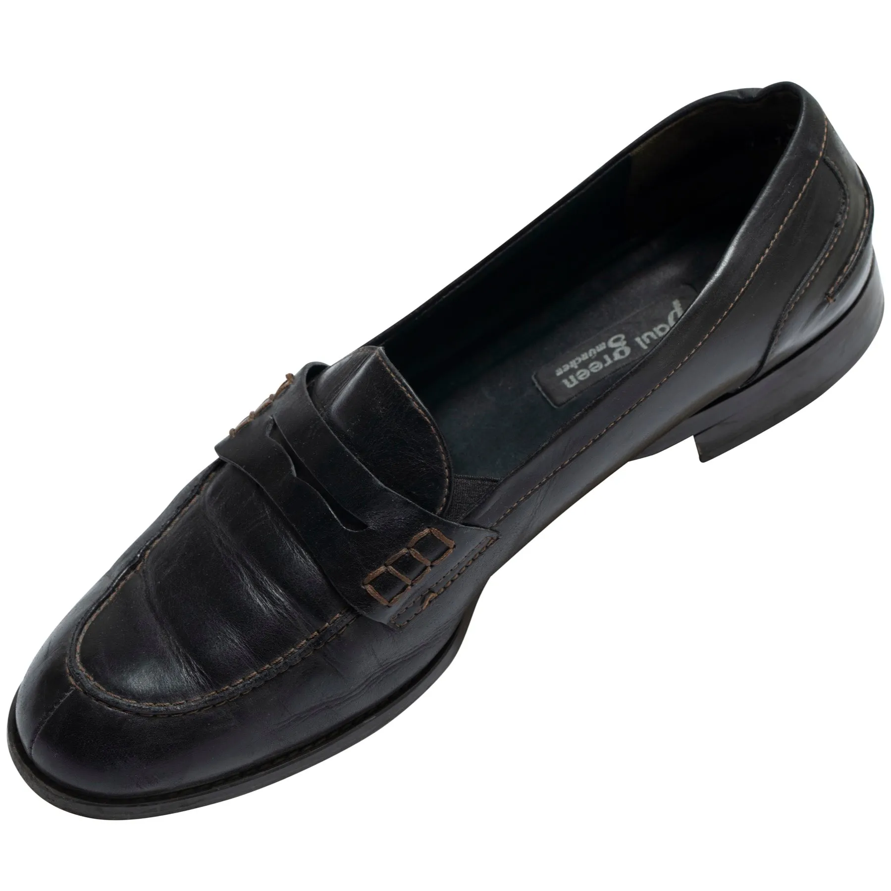 90s, Saddle Strap, Apron Seam, Penny Loafer