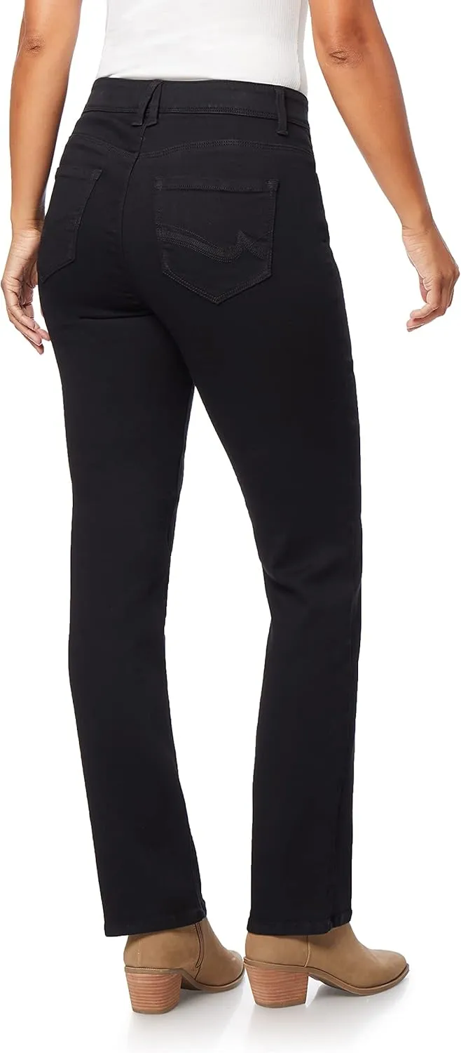 Angels Forever Young 360 Sculpt Bootcut Jeans For Women Figure Enhancing Stretch Denim