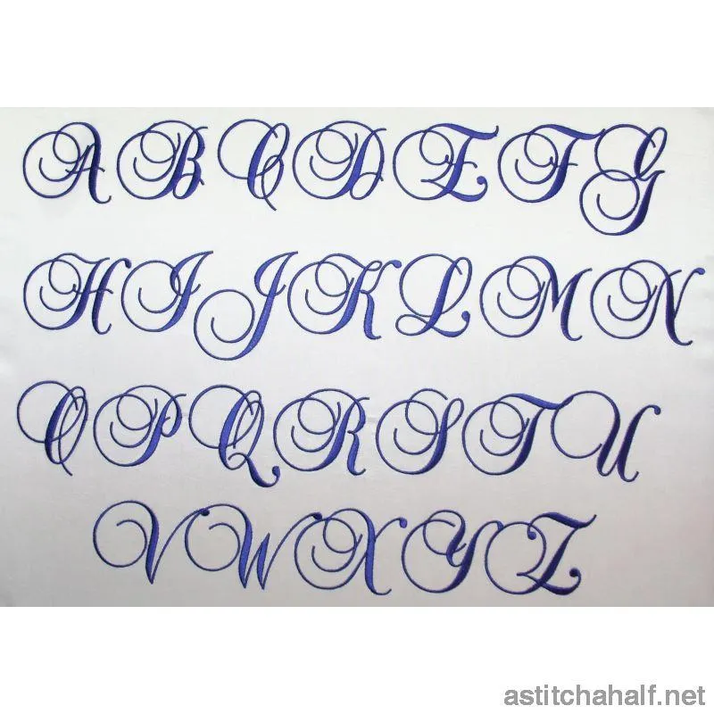 Balmoral Font Capital Letters