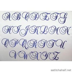 Balmoral Font Capital Letters