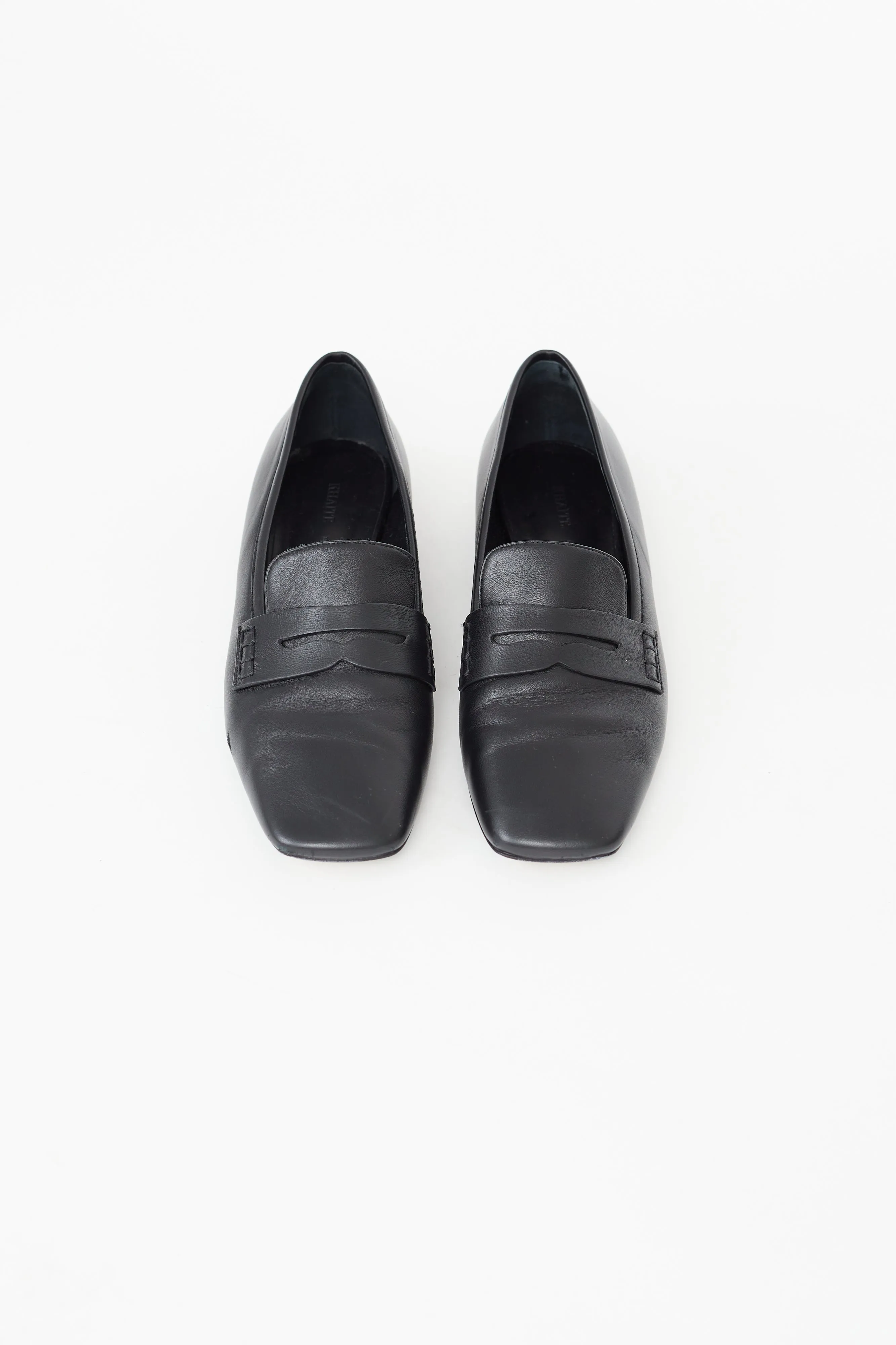 Black Leather Carlisle Penny Loafer