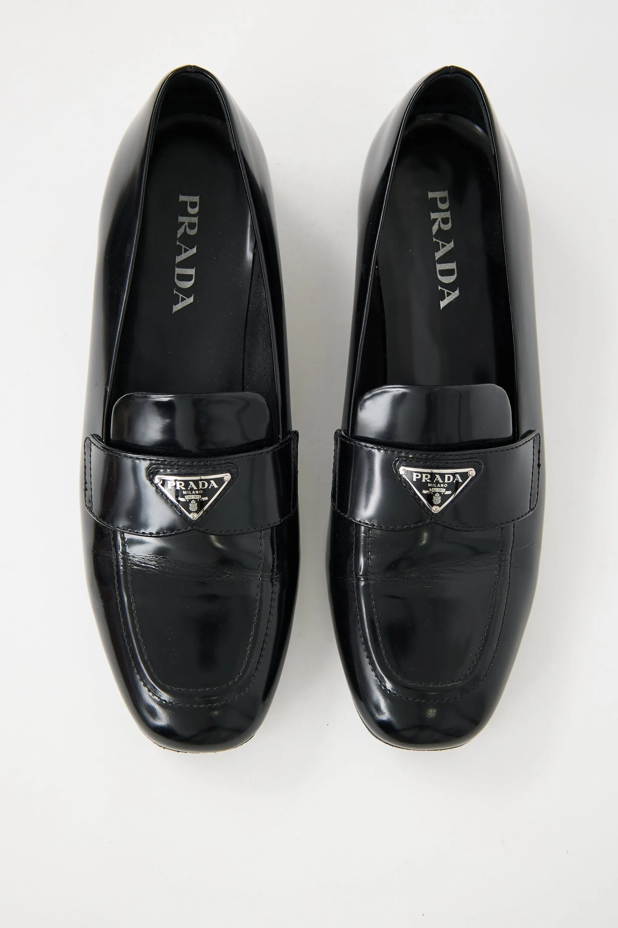 Black Patent Leather Penny Loafer