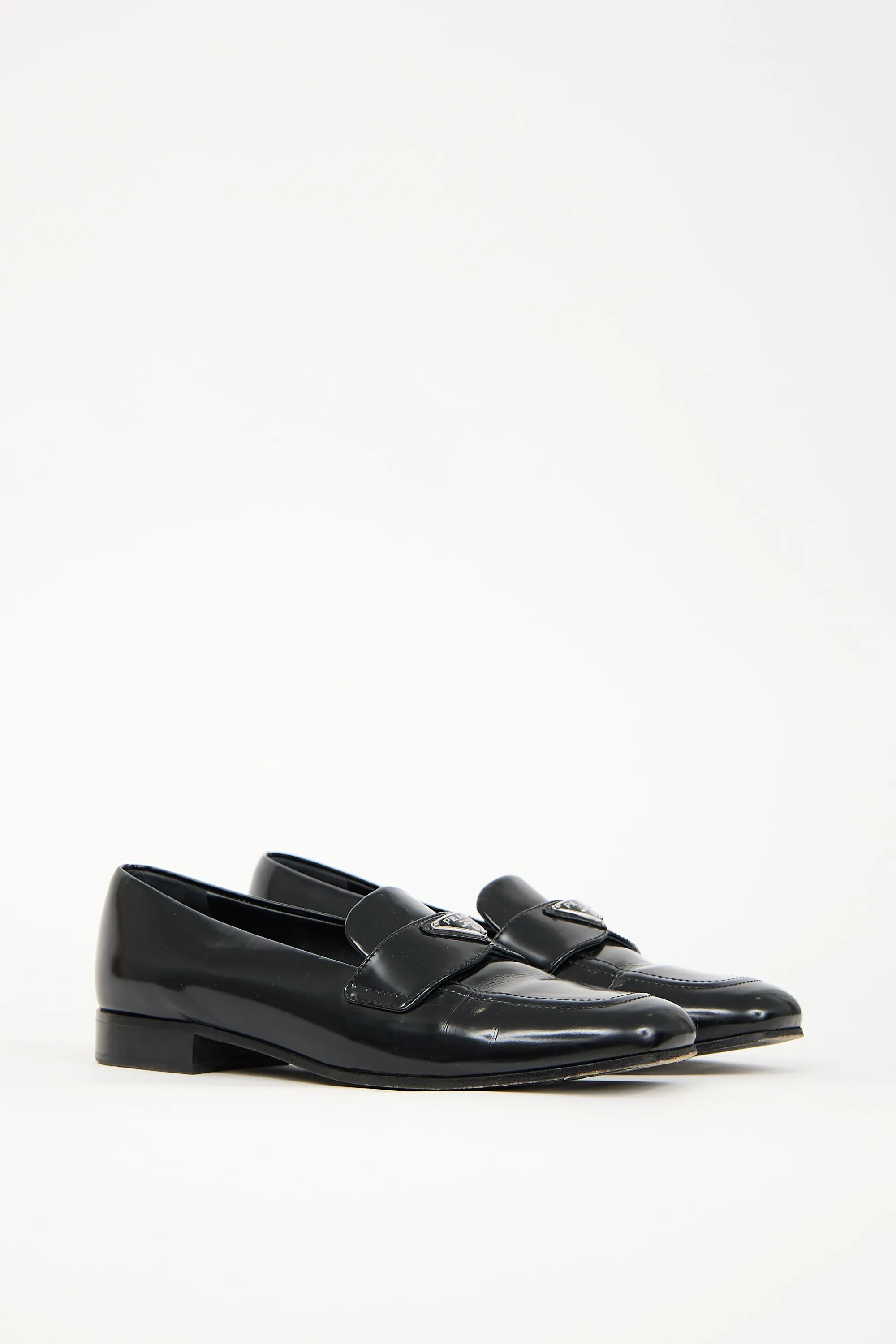 Black Patent Leather Penny Loafer