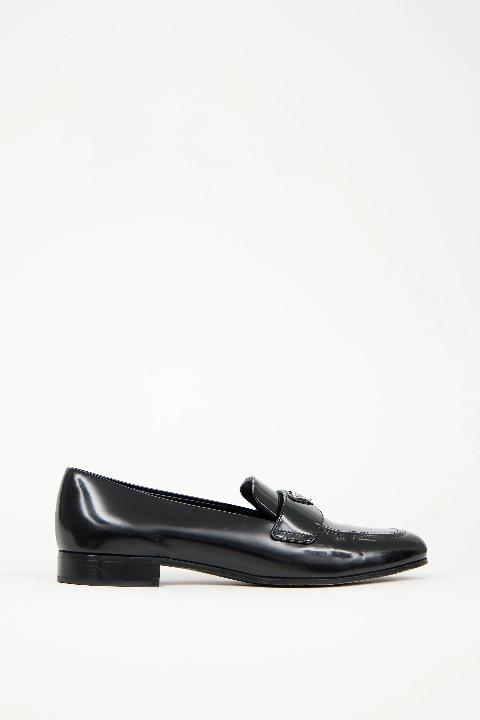 Black Patent Leather Penny Loafer