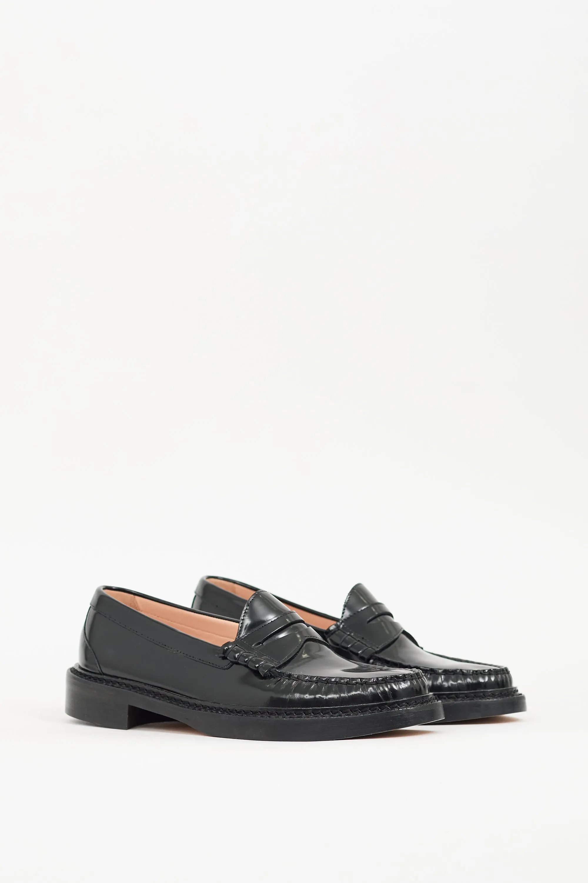 Black Patent Leather Winona Penny Loafer