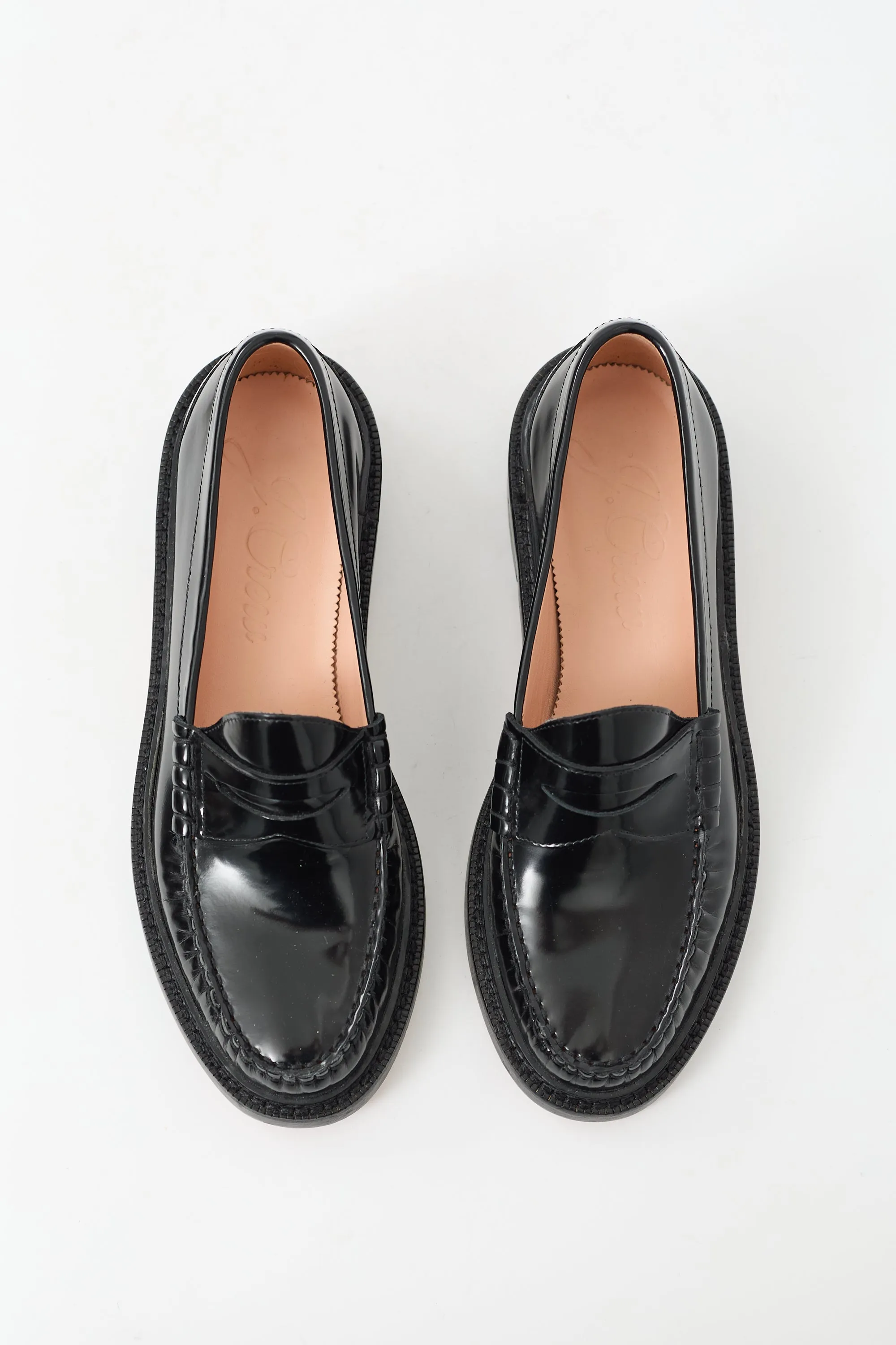 Black Patent Leather Winona Penny Loafer