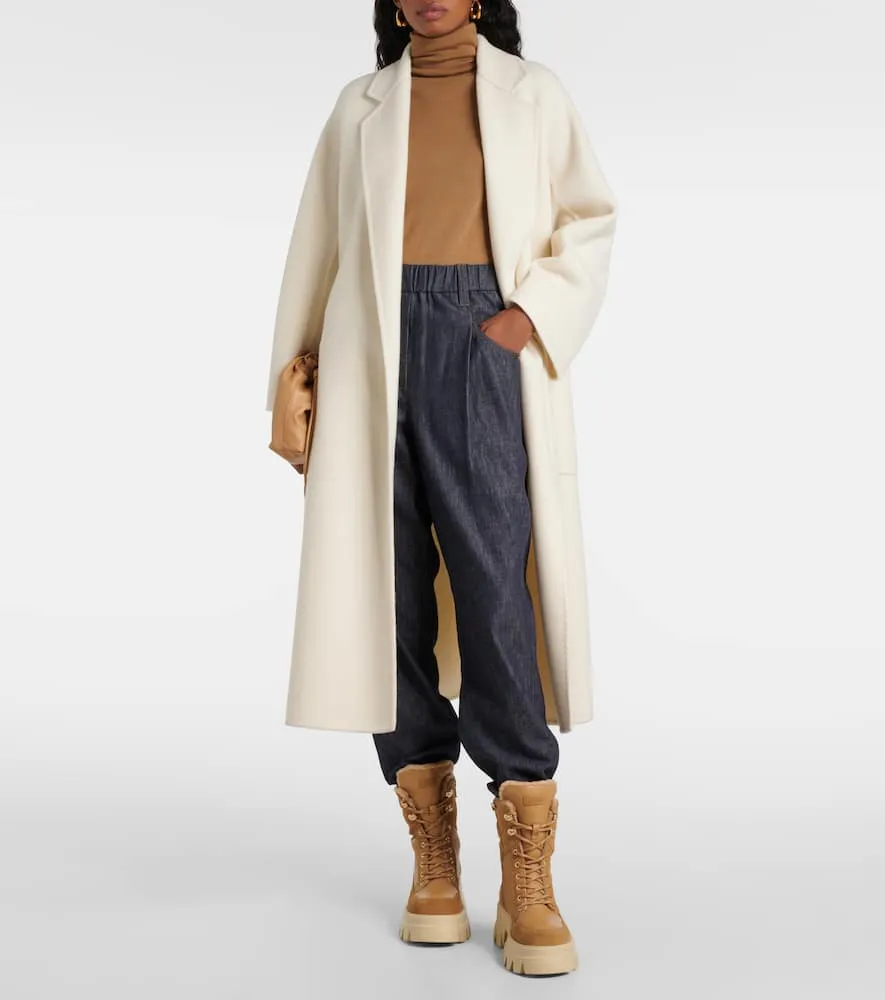 Bogner Sapporo 2 shearling-lined leather combat boots