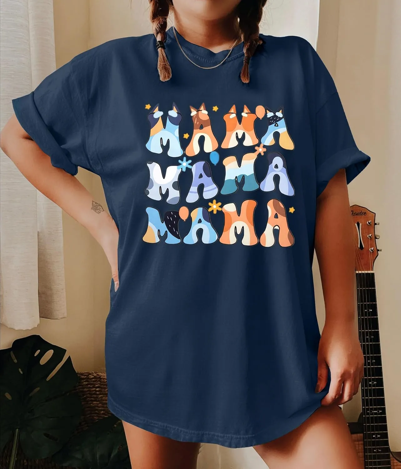Boy Mom Oversized Tshirt Woman Sequin Graphic Tee Trendy Mama Shirt Mother Gifts Top Casual Short Sleeve Tops