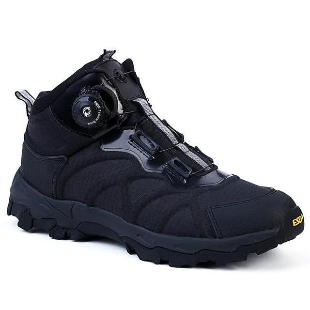 Breathable Men Shoes Army Ankle Boots Safety Tactical Military Combat Boots outdoor Quick reaction boots BOA lacing System