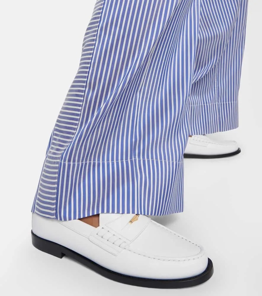 Burberry Leather penny loafers
