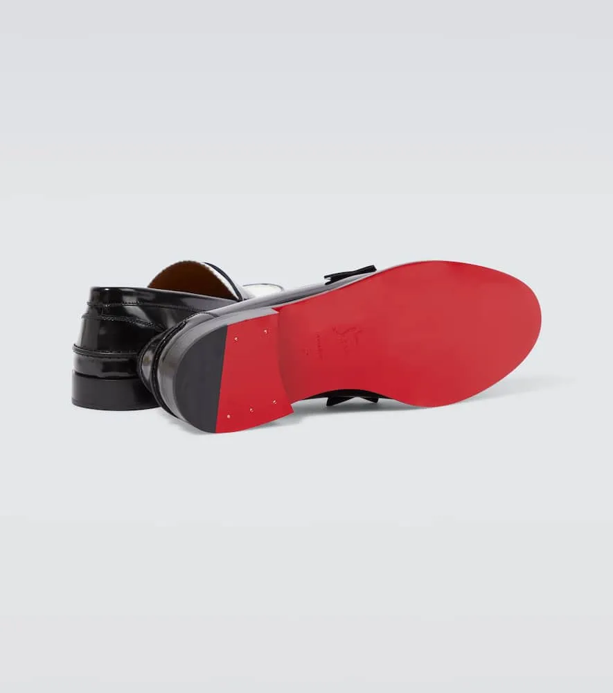Christian Louboutin Leather penny loafers