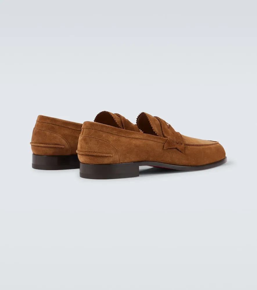 Christian Louboutin Penny leather penny loafers