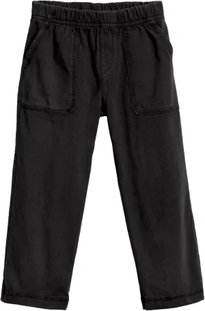 City Threads Big Boys' and Girls' Soft Jersey Tonal Stitch Pant Perfect for Sensitive Skin SPD Sensory Friendly Clothing - Black 12