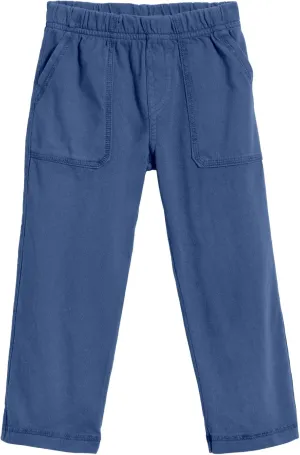 City Threads Big Boys' and Girls' Soft Jersey Tonal Stitch Pant Perfect for Sensitive Skin SPD Sensory Friendly Clothing - Smurf Blue 10