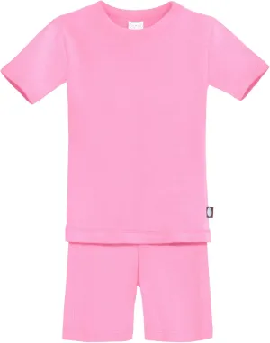 City Threads Certified Organic Thermal Short Sleeve and Short Snug Pajama Set