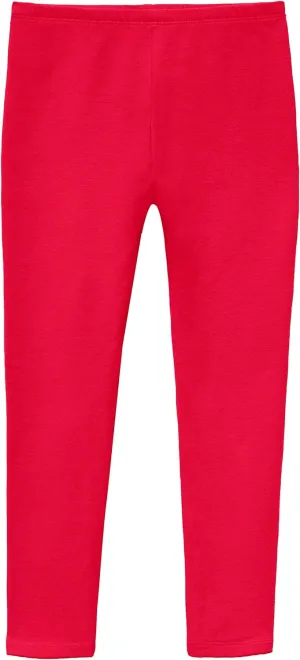 City Threads Girls' Fleece Lined Thermal Leggings Pants Thick Warm Cotton for Uniform for Sensitive Skin SPD Sensory Friendly