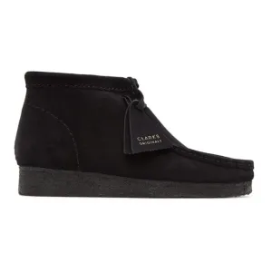Clarks Originals Black Suede Wallabee Desert Boots
