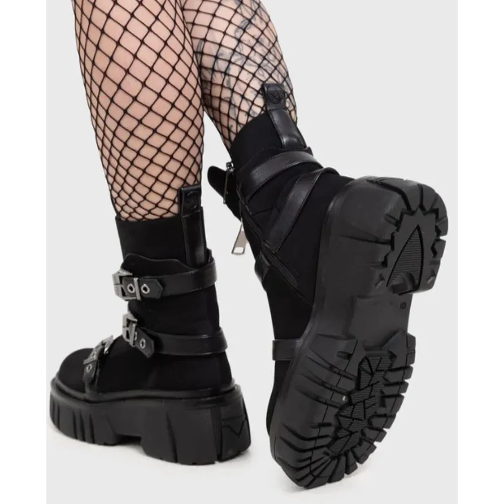 Coffin Combat Boots