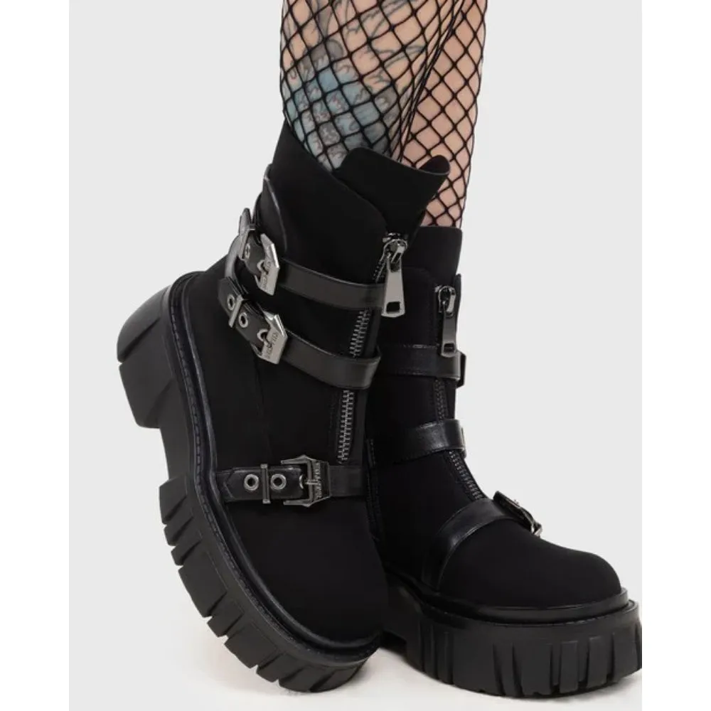 Coffin Combat Boots