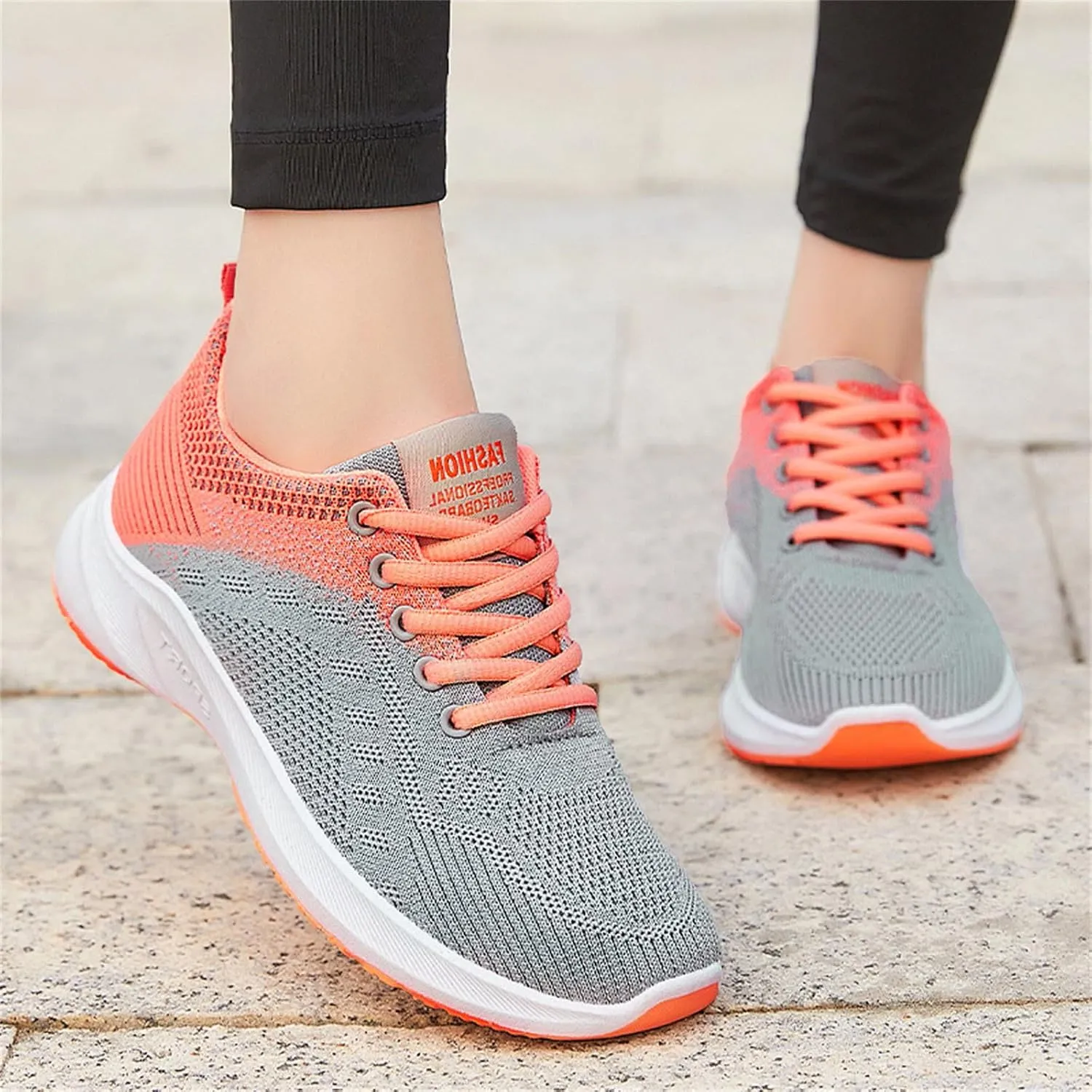 Comfortwear Ortho Shoes for Women Slip On Shoes Tennis Walking Breathable Sport Gym Workout Cross Training Sneakers