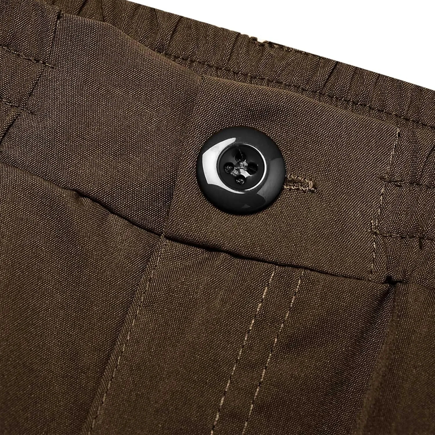 CRNTCEM Tactical Pants for Men Water Resistant Cargo Hiking Pants Multi Pockets Relaxed Fit Stretch Quick Dry Army Work Pants