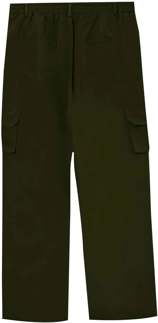 CRNTCEM Tactical Pants for Men Water Resistant Cargo Hiking Pants Multi Pockets Relaxed Fit Stretch Quick Dry Army Work Pants