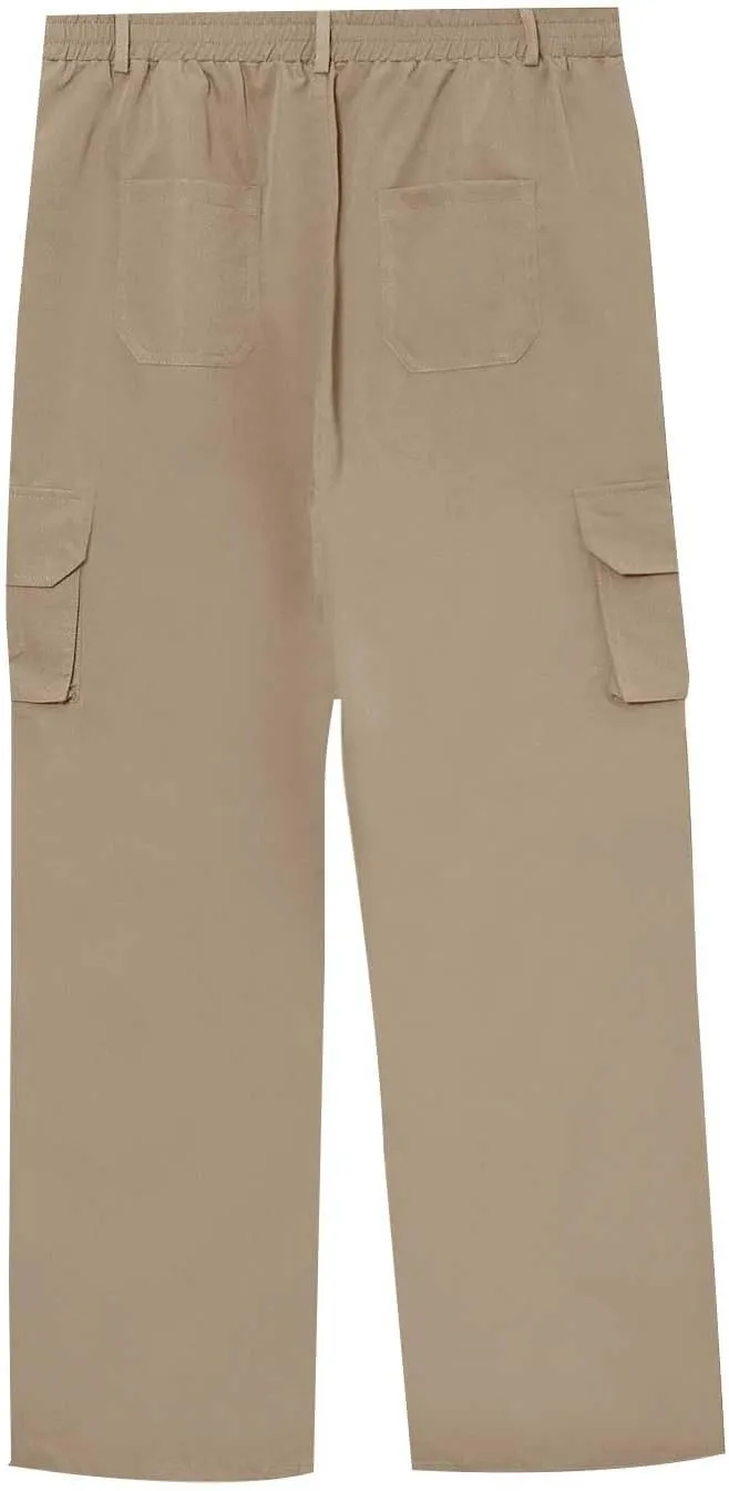 CRNTCEM Tactical Pants for Men Water Resistant Cargo Hiking Pants Multi Pockets Relaxed Fit Stretch Quick Dry Army Work Pants