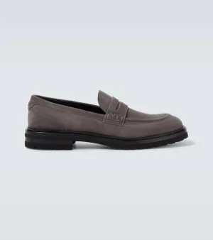 Dolce&Gabbana Altavilla suede penny loafers