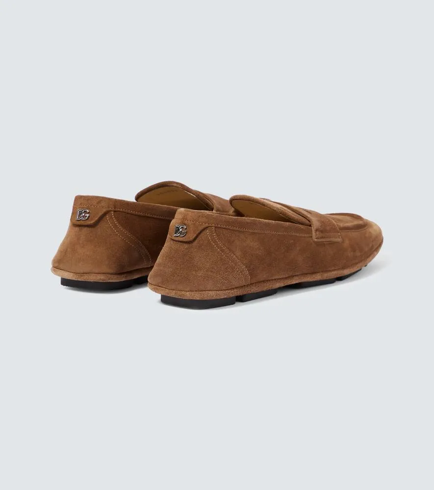 Dolce&Gabbana Suede penny loafers