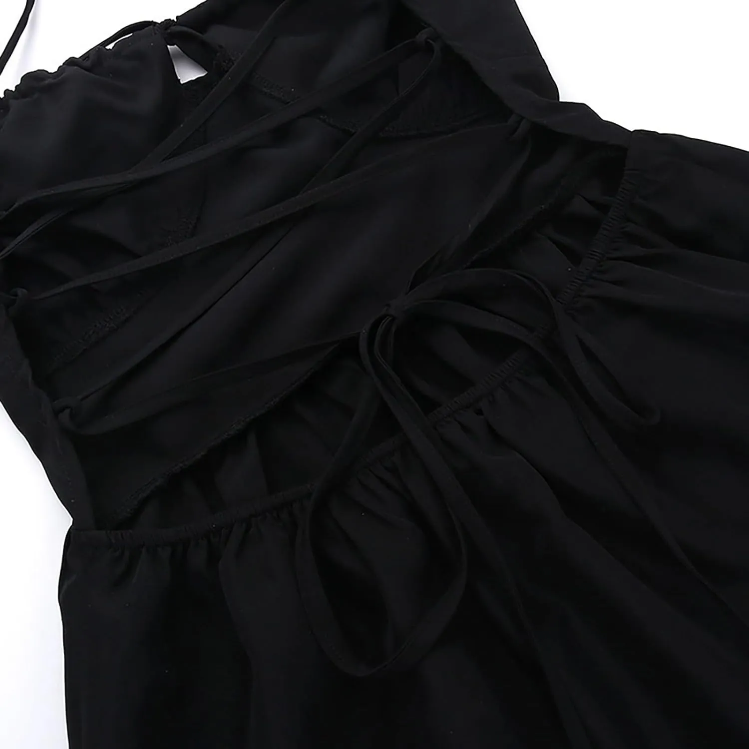 Elegant High Waist Tiered Maxi Dress Women Sleeveless Spaghetti Strap Flowy A-Line Sundress Formal Cocktail Flowy Dresses