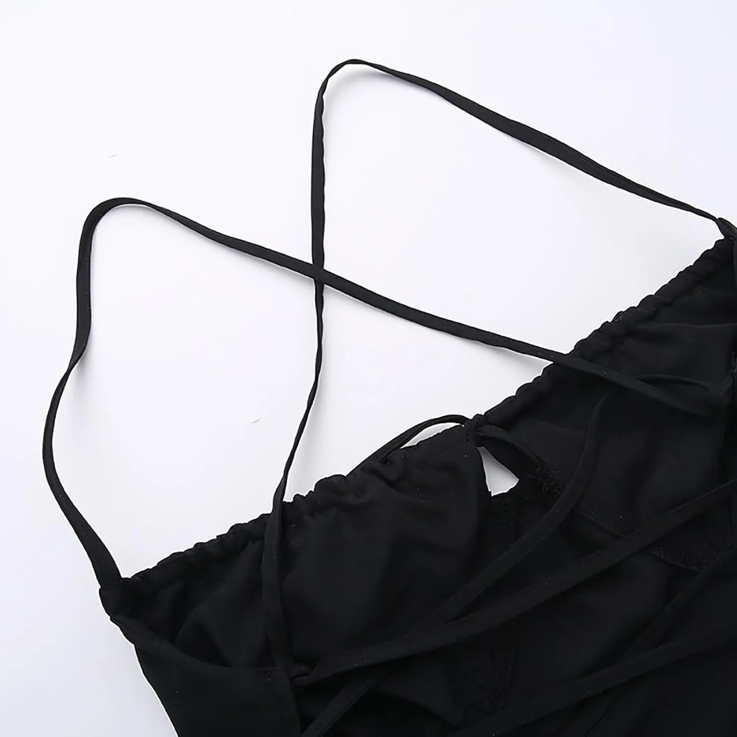 Elegant High Waist Tiered Maxi Dress Women Sleeveless Spaghetti Strap Flowy A-Line Sundress Formal Cocktail Flowy Dresses