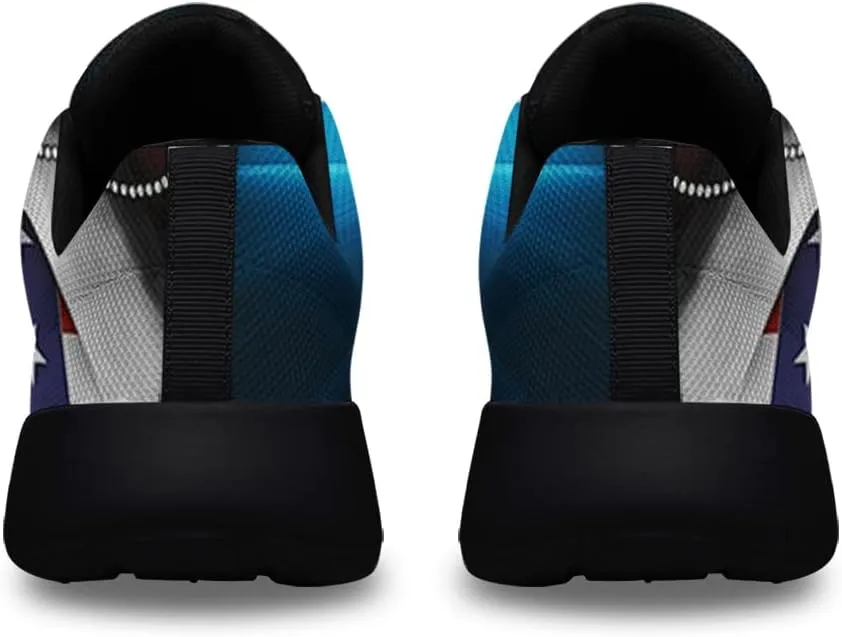 Faith Jesus Shoes, Christian Cross Lace Up Walking Sneakers, Running Shoes Mesh Breathable Sports Trainers