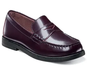 Florsheim Kids Croquet Jr. Penny Loafer Burgundy