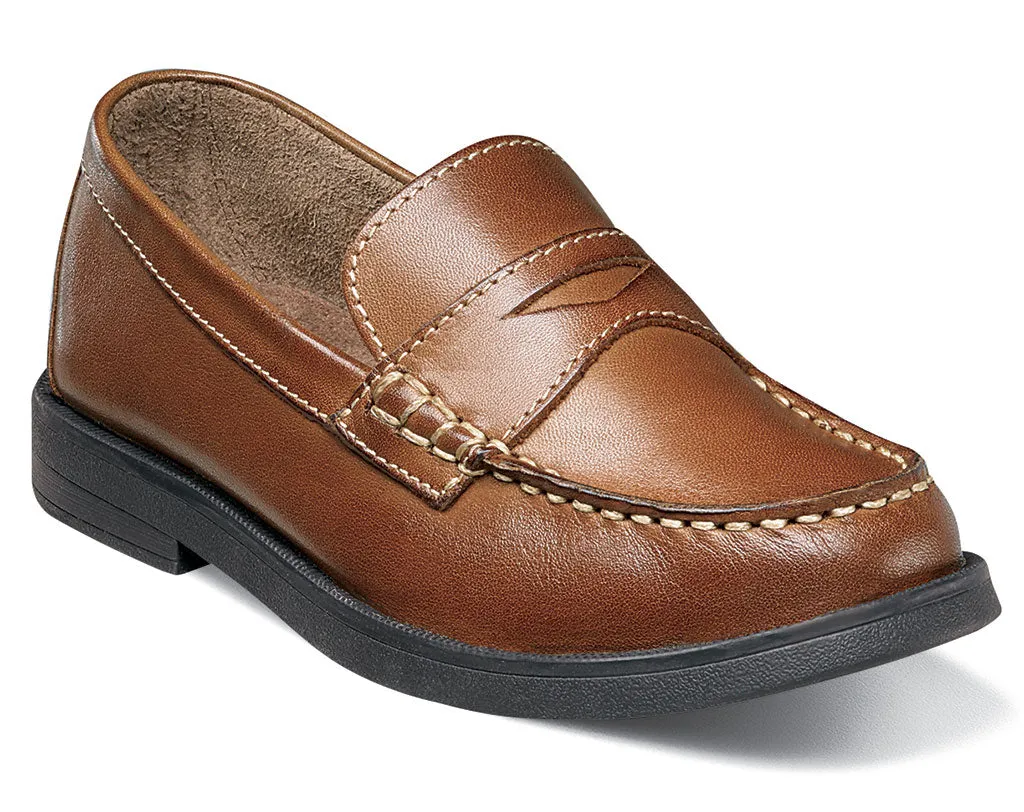 Florsheim Kids Croquet Jr. Penny Loafer Saddle Tan