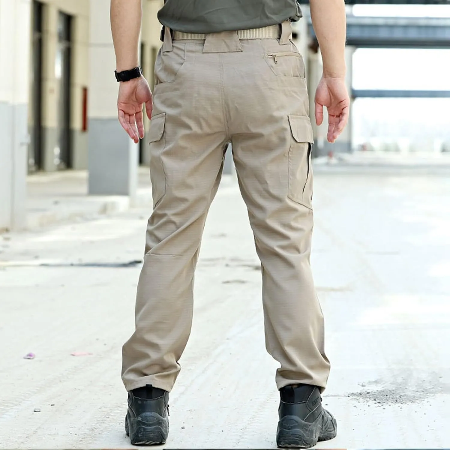 Lightweight Cargo Pants for Men, Fit Work Utility Trendy Summer Hiking Pants Men