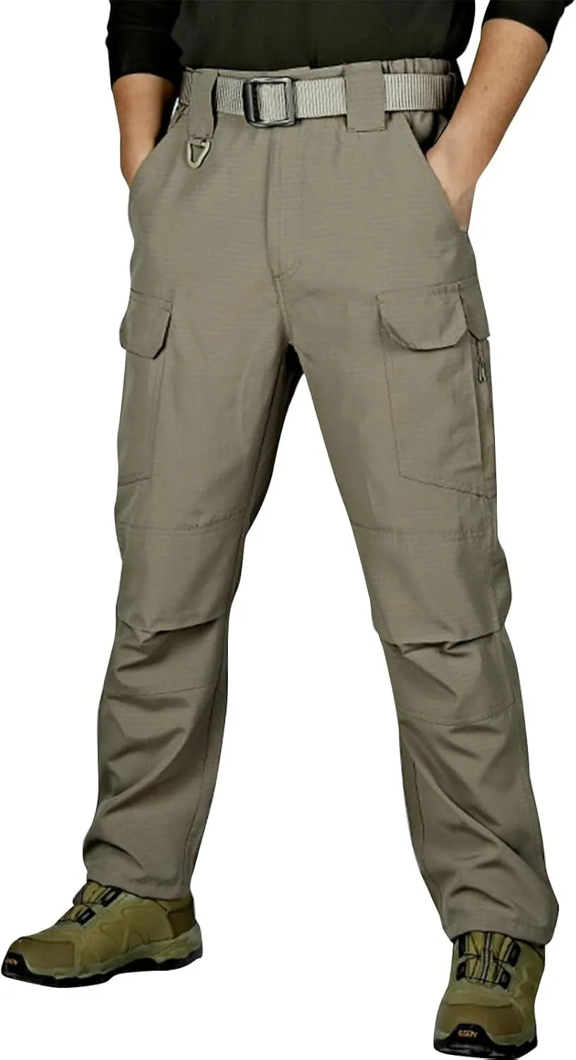 Lightweight Cargo Pants for Men, Fit Work Utility Trendy Summer Hiking Pants Men