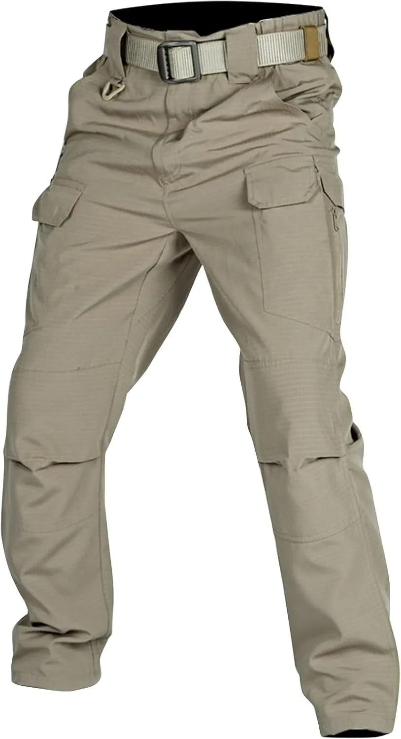 Lightweight Cargo Pants for Men, Fit Work Utility Trendy Summer Hiking Pants Men
