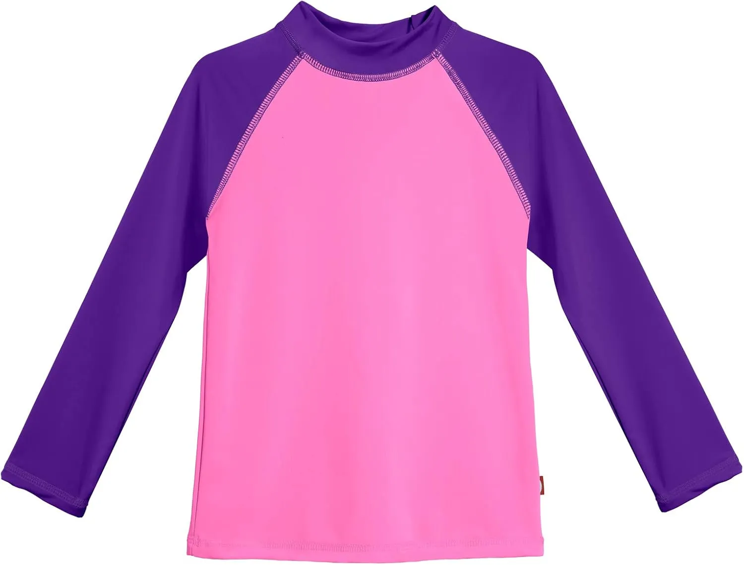 Made in USA Girls' SPF50 Rash Guard Sun Swimming Tee Pool Beach Tshirt Top