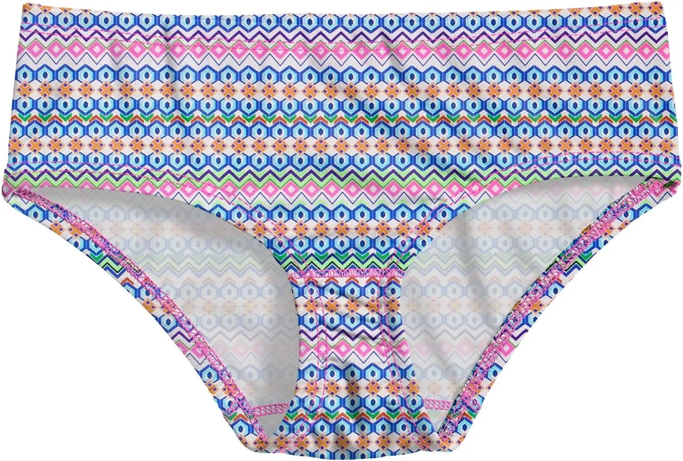 Made in USA Girls' Swimming Bottom UPF50  Rash Guard Swim Brief