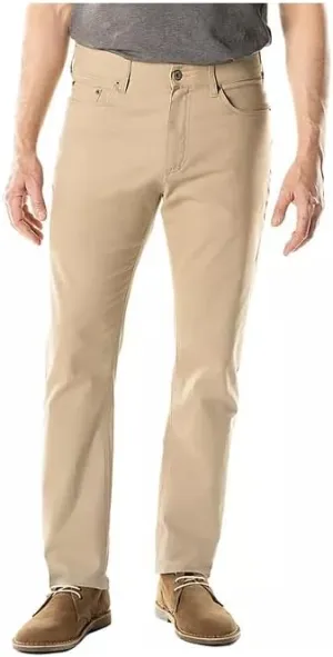 Member's Mark Mason Straight Fit Khaki Pants, 5-Pocket Design, 32W x 30L