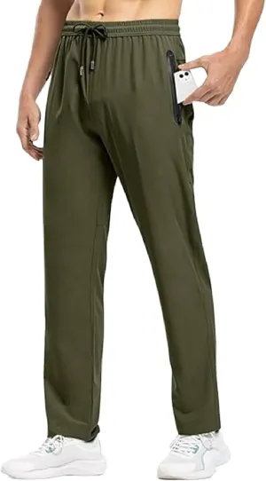 Men's Sweatpants Joggers Drawstring Waist Tapered Athletic Pants Lounge Pants with Pockets