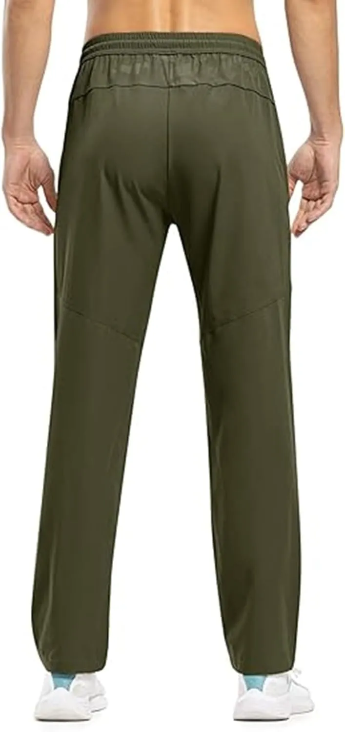 Men's Sweatpants Joggers Drawstring Waist Tapered Athletic Pants Lounge Pants with Pockets