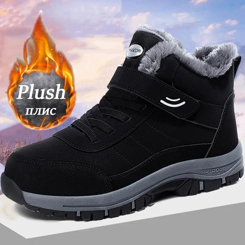 Men's Warm Outdoor Ankle Boots Military Combat Boots