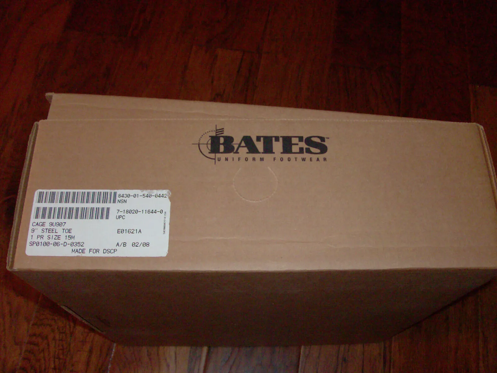 NEW U.S MILITARY STEEL TOE BLACK LEATHER COMBAT BOOTS BATES SIZE 15 MEDIUM WIDTH