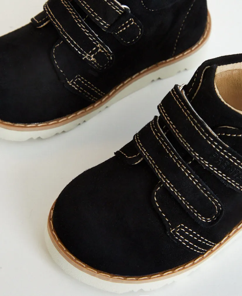Orion  Black Premium Suede Kids Boot