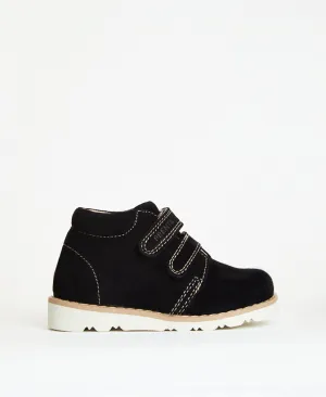 Orion  Black Premium Suede Kids Boot