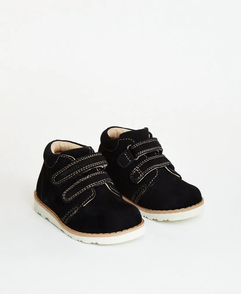Orion  Black Premium Suede Kids Boot